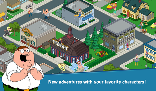 Играем на Android - Family Guy: The Quest for Stuff